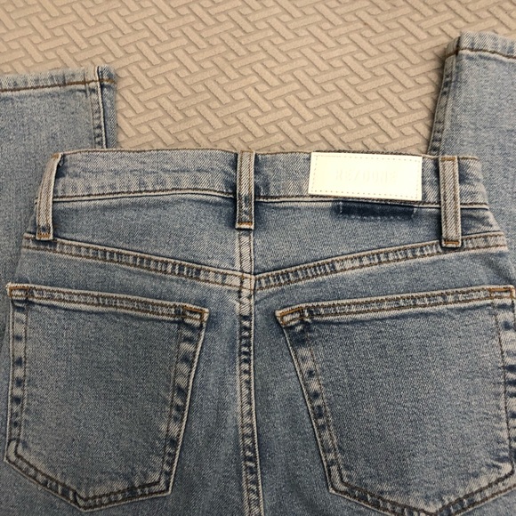 Redone straight leg jeans - Picture 7 of 14